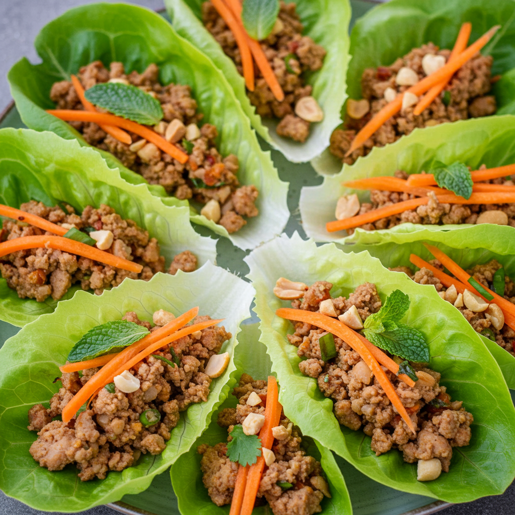 5. Thai Lettuce Wraps