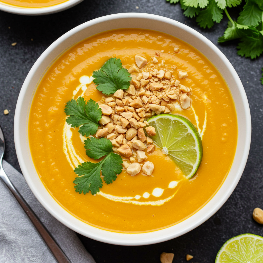 5. Vegan Thai Butternut Squash Soup