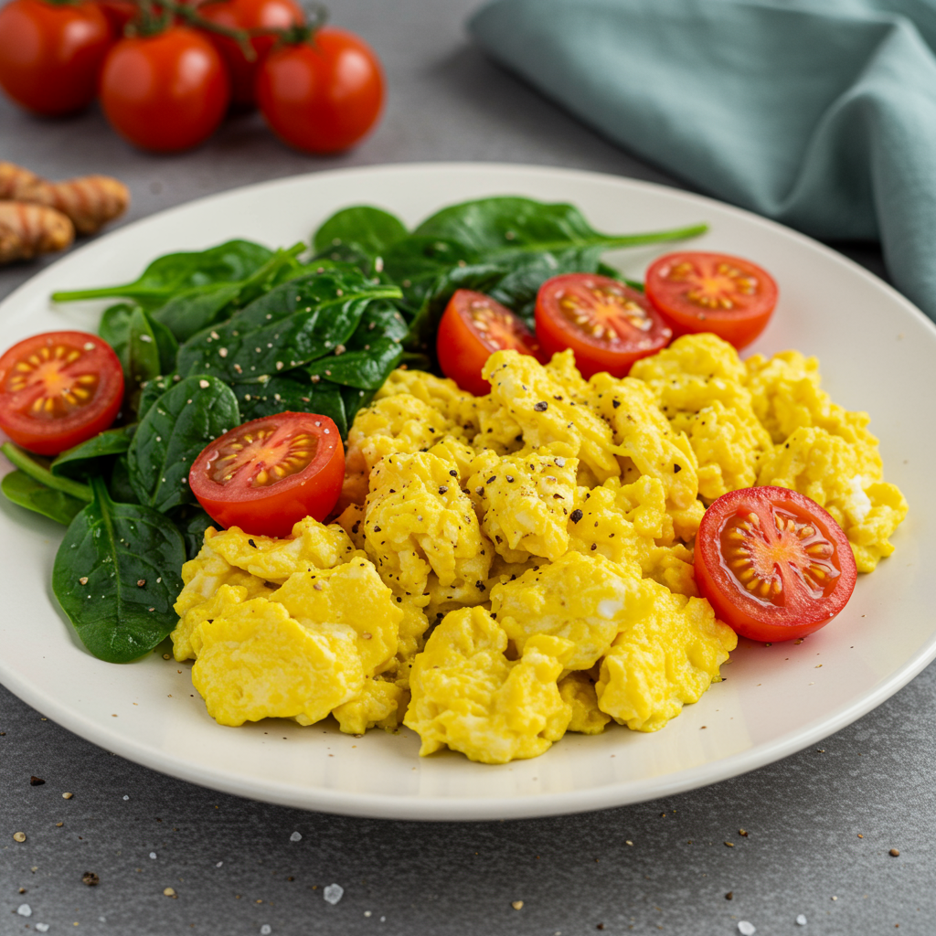 6. Anti-Inflammatory Turmeric Scramble