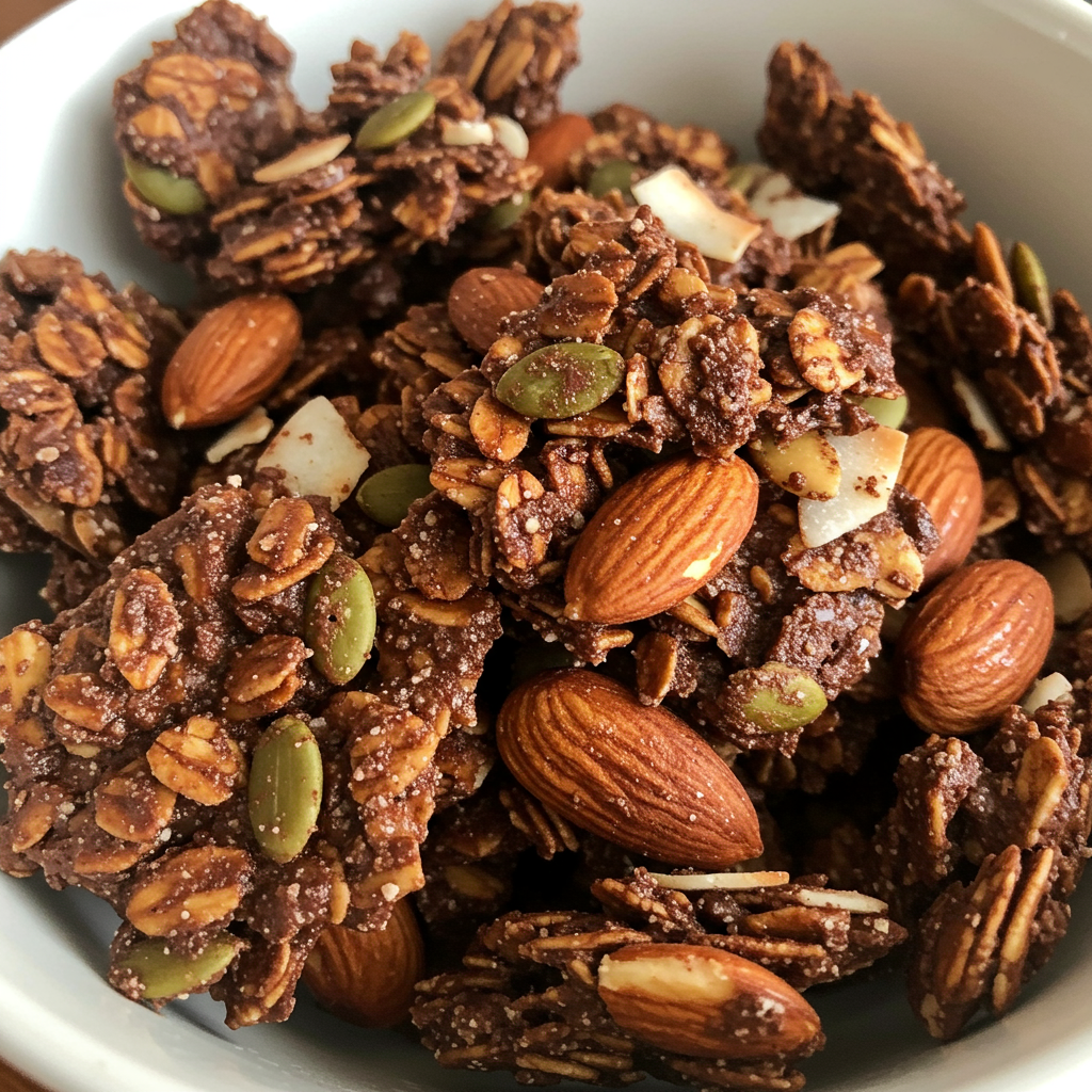 6. Chocolate Coconut Granola