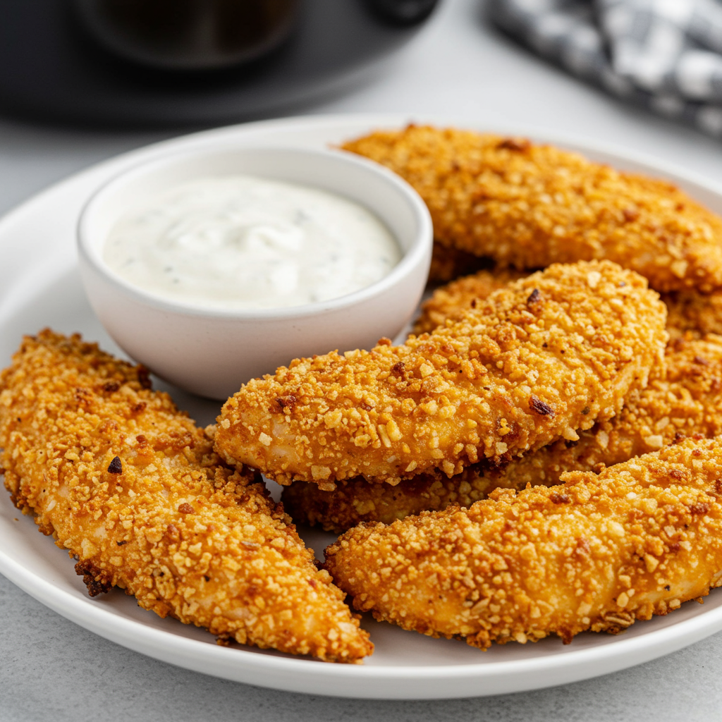 6. Crispy Air Fryer Chicken Tenders