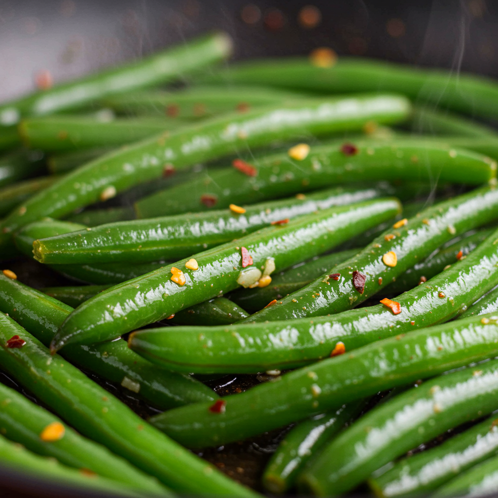6. Garlic Butter Green Beans