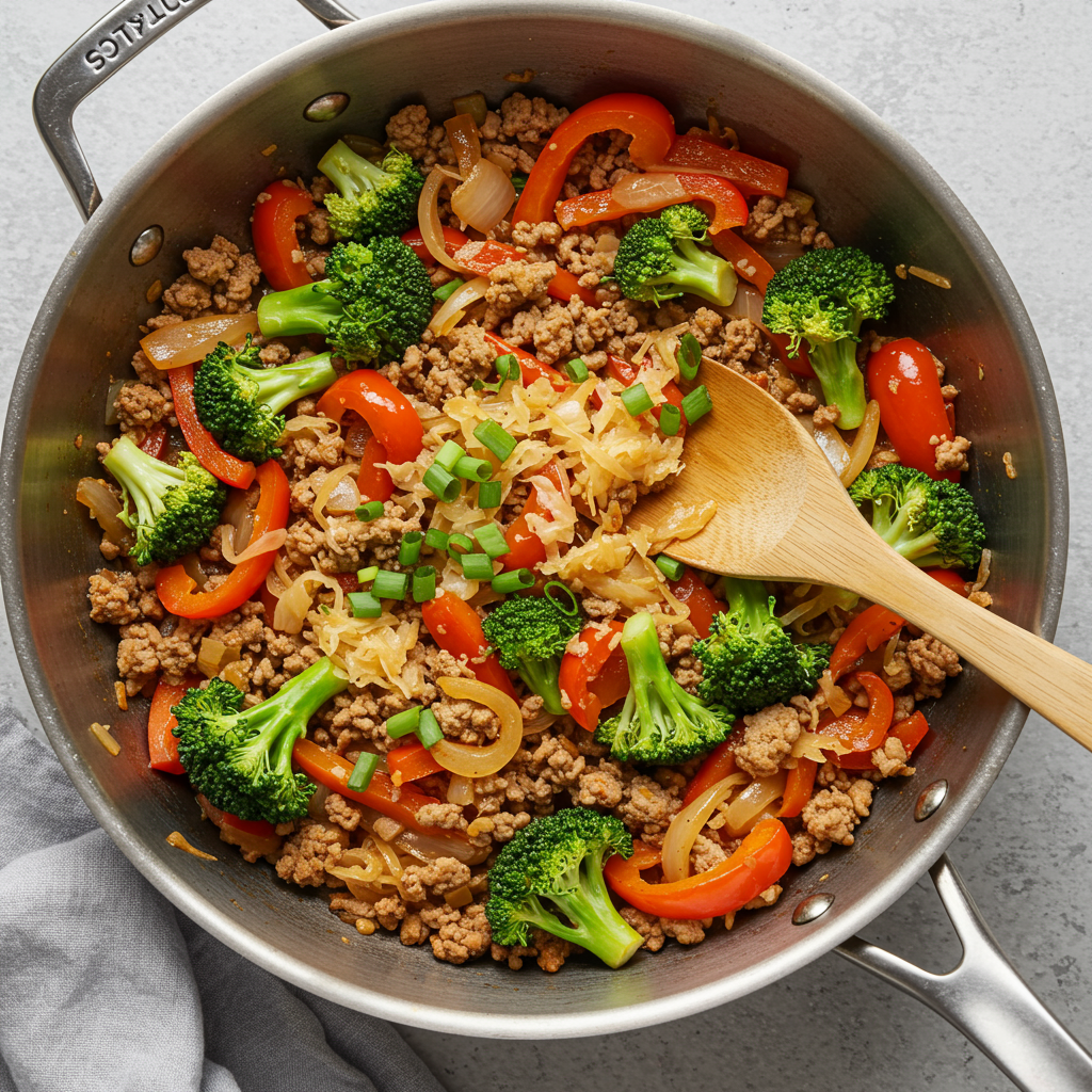 6. Healthy Turkey Stir-Fry