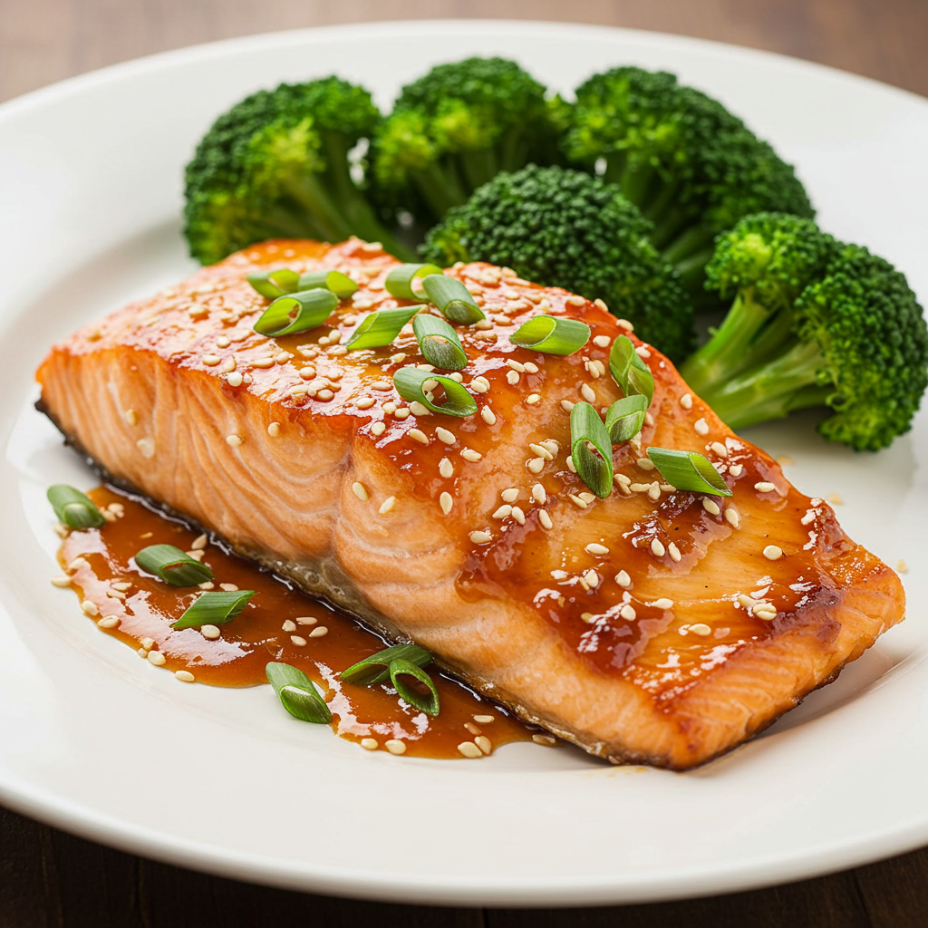 6. Japanese Miso Glazed Salmon – Umami Heaven