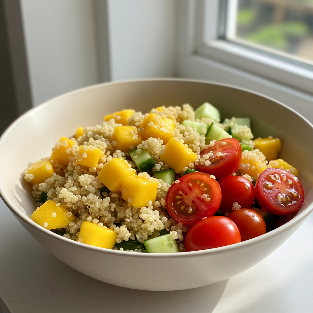 6. Mango & Quinoa Superfood Salad