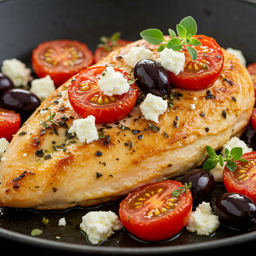 6. Mediterranean Baked Chicken Breast