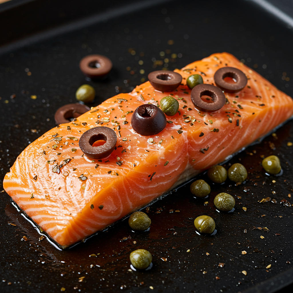 6. Mediterranean Griddle Salmon