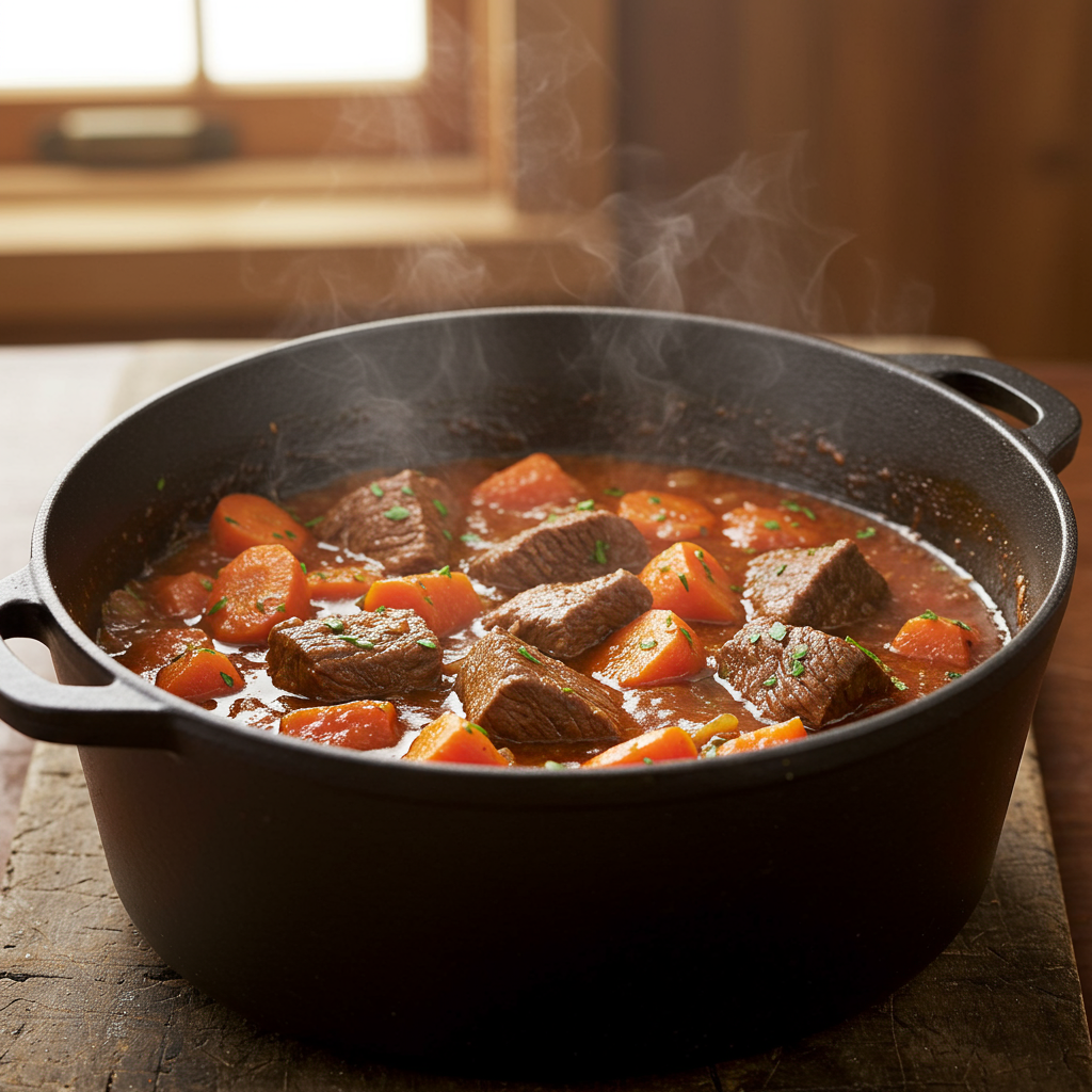 6. Moroccan-Spiced Beef and Vegetable Stew