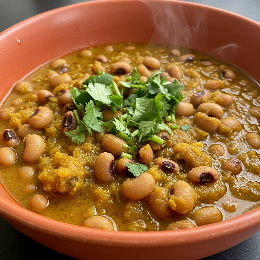 6. Spiced Black-Eyed Pea Curry