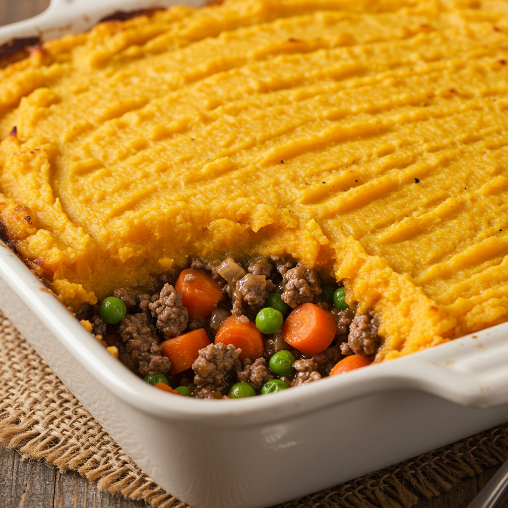6. Sweet Potato Shepherd’s Pie