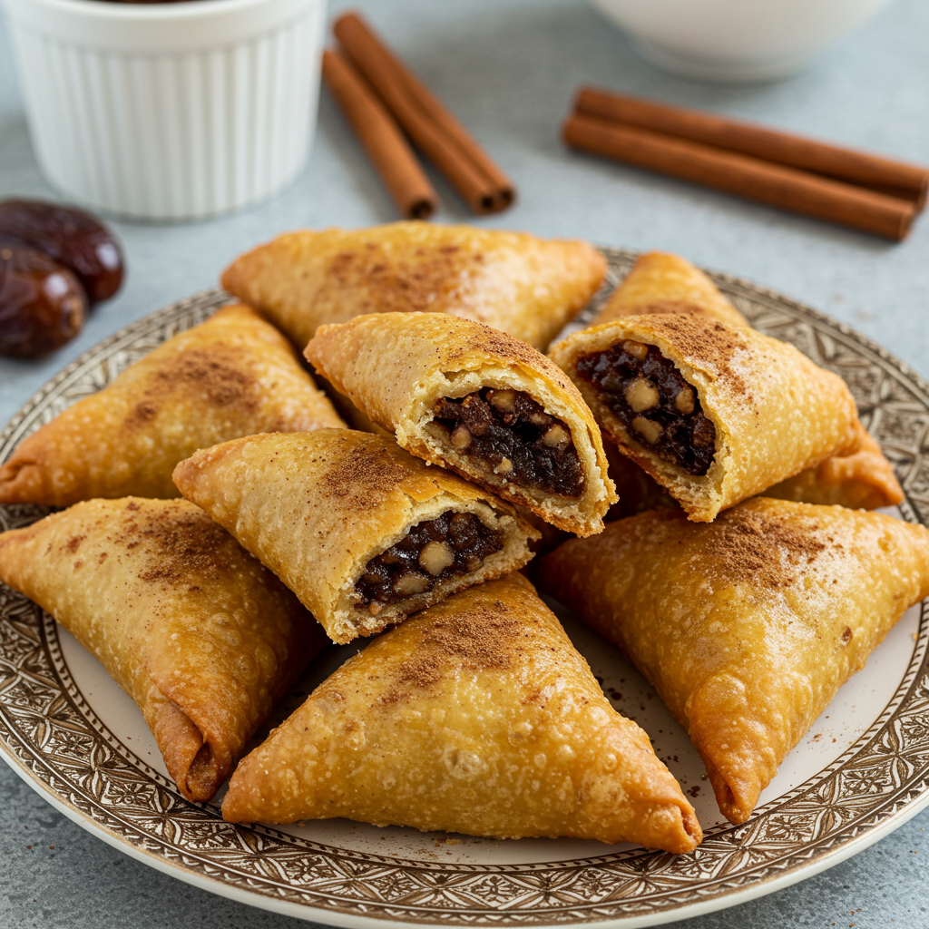 7. Afghan Date Pastries (Khajur)