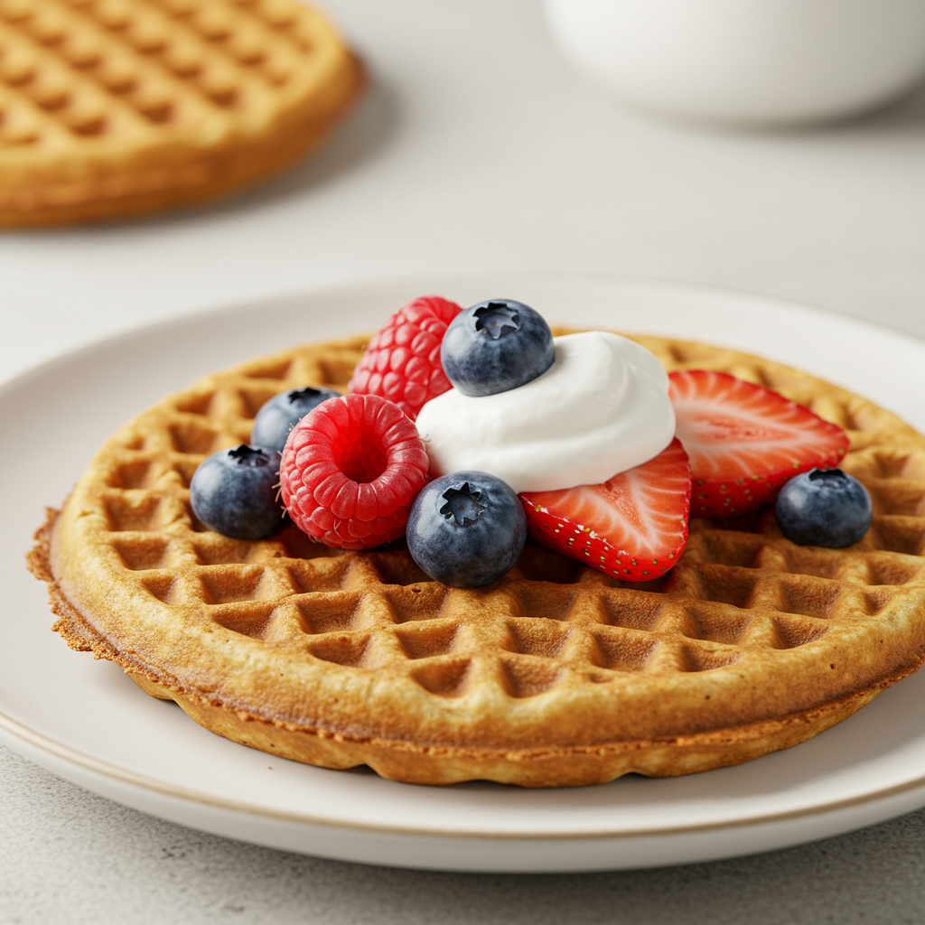 7. Almond Flour Waffles