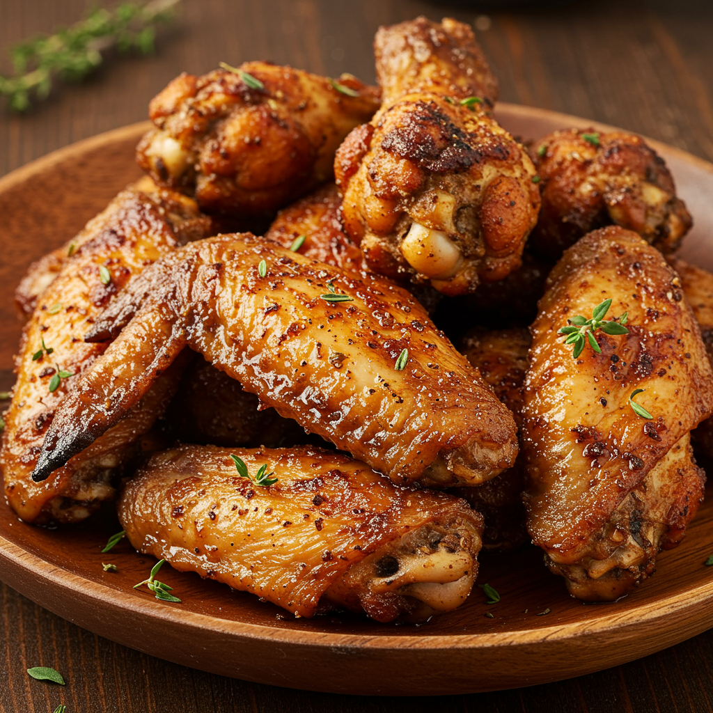7. Jerk Chicken Wings with Dry Brine