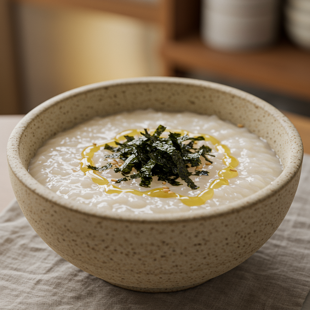 7. Juk (Korean Rice Porridge)