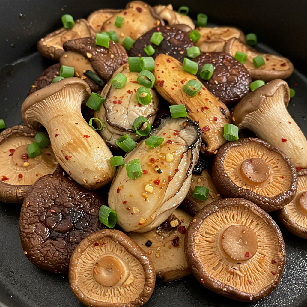 7. Korean BBQ Mushroom Medley