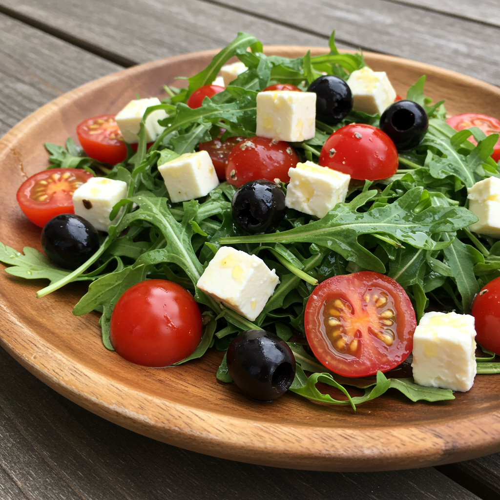 7. Mediterranean Arugula Salad