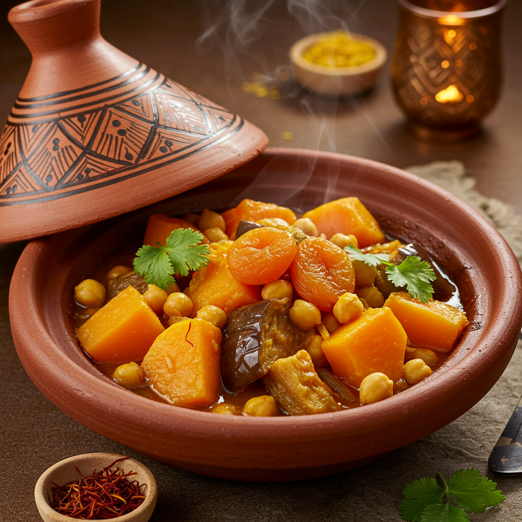 7. Moroccan Vegetable Tagine – Exotic and Satisfying
