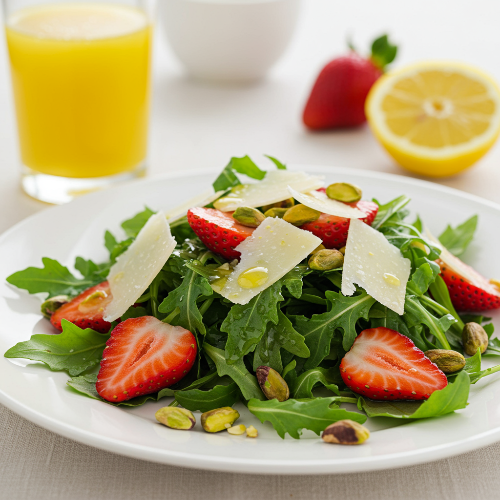 7. Strawberry & Arugula Salad