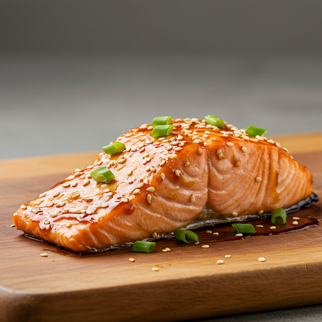 7. Teriyaki Baked Salmon