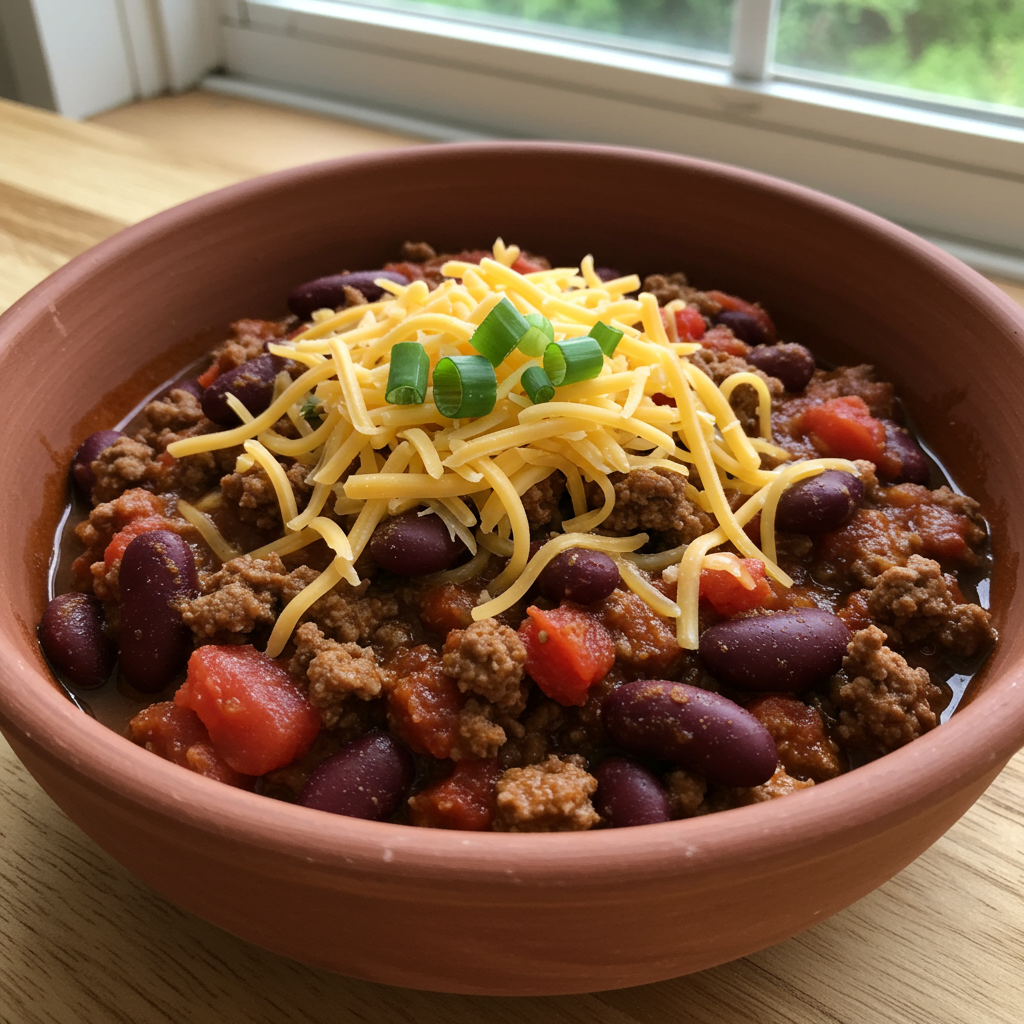 7. The Best Homemade Beef Chili