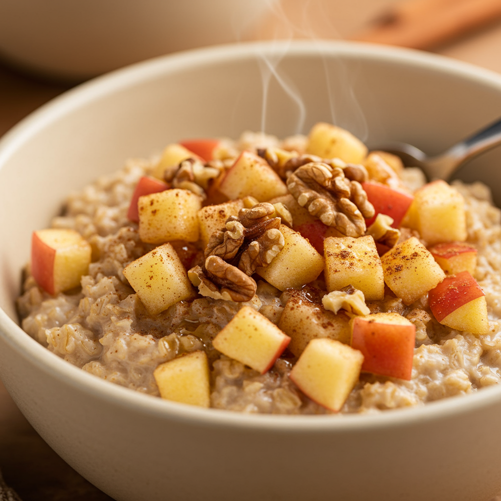 8. Apple Cinnamon Oatmeal