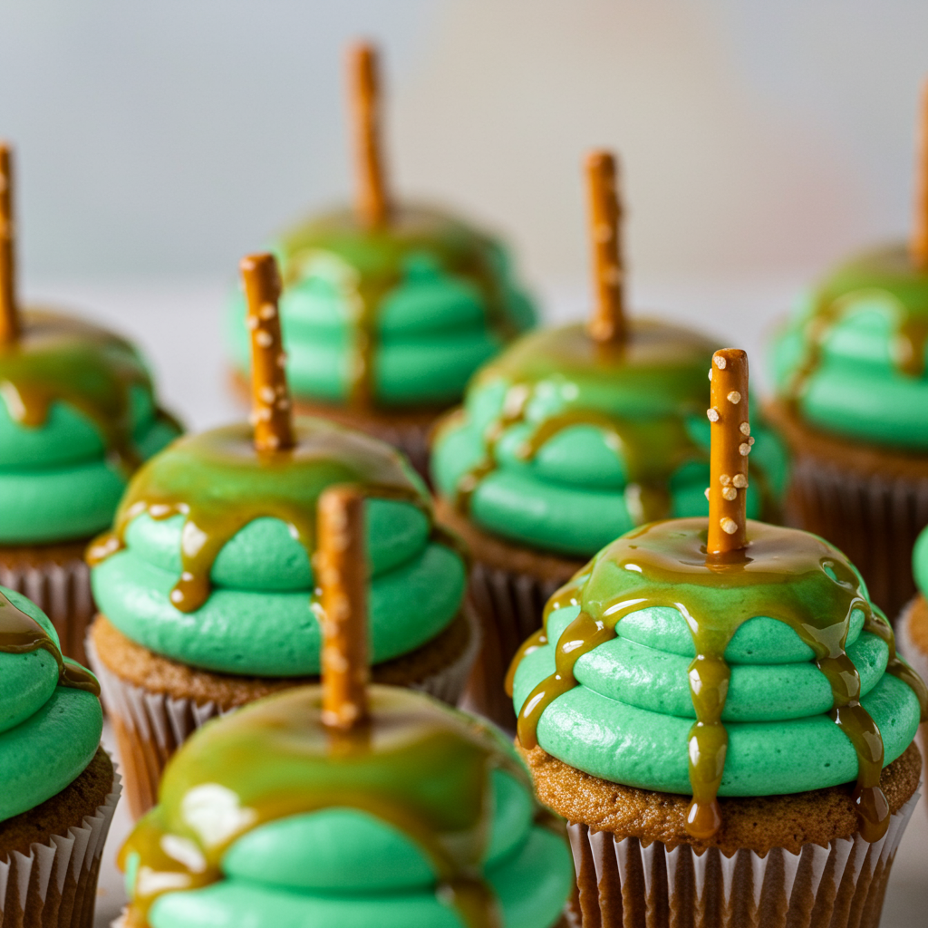 8. Caramel Apple Cupcakes