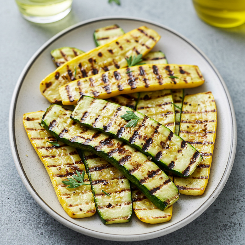8. Grilled Zucchini & Squash