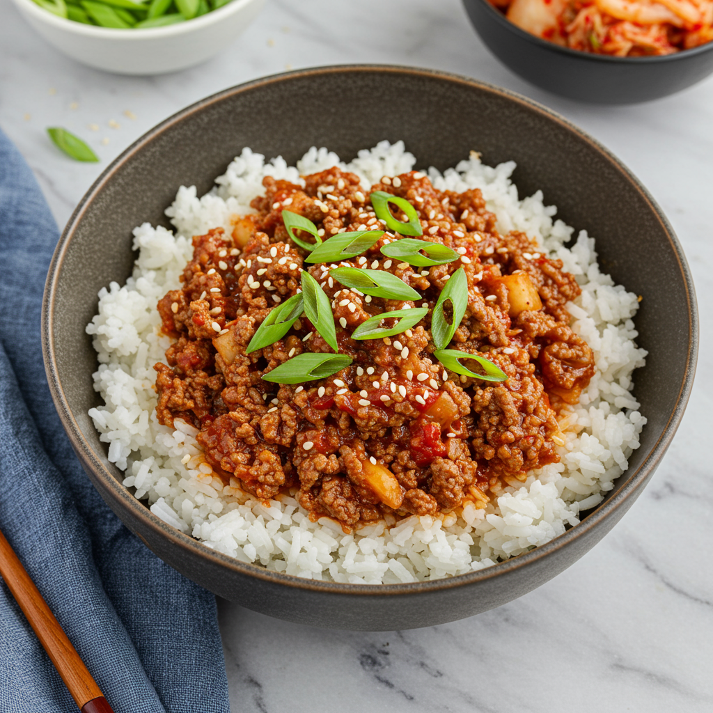 8. Korean BBQ Beef Bowls