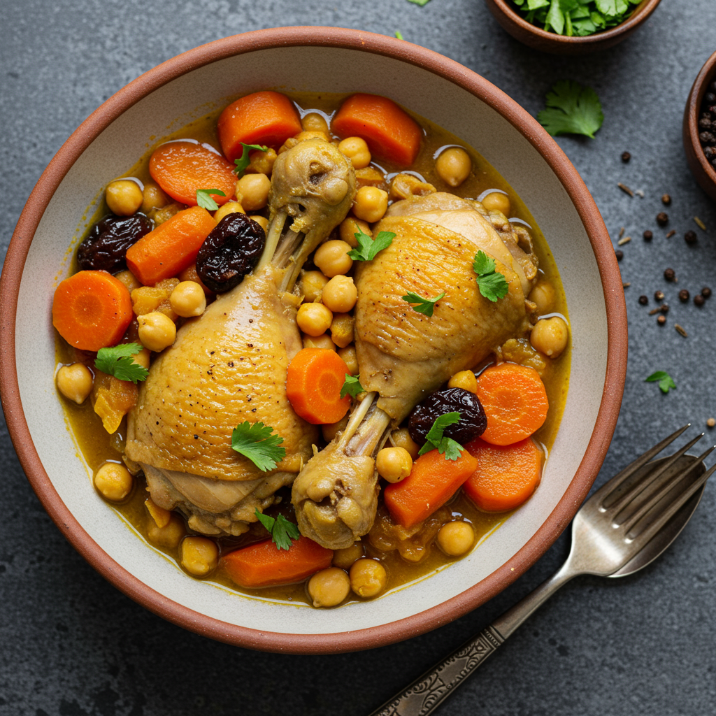 8. Moroccan Chicken Stew