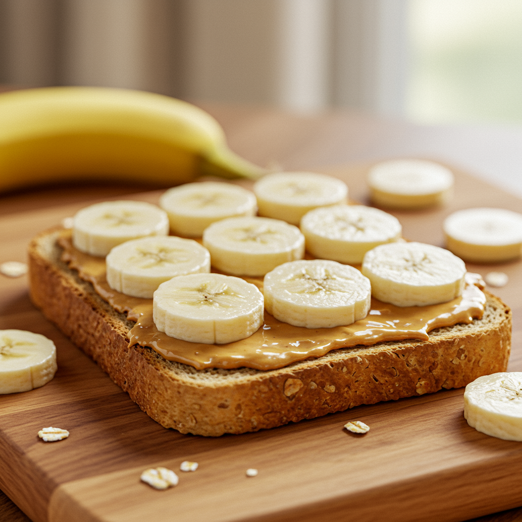 8. Nut Butter &amp; Banana Toast