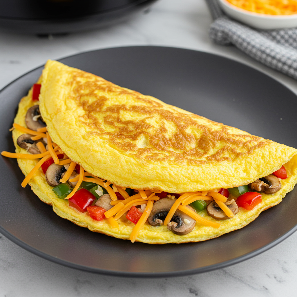 8. Perfect Air Fryer Omelette