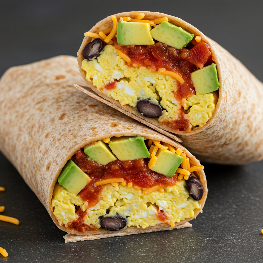 8. Quick Breakfast Burrito