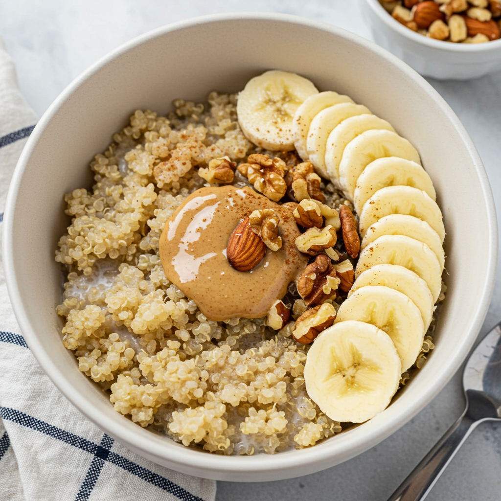 8. Quinoa Breakfast Bowl