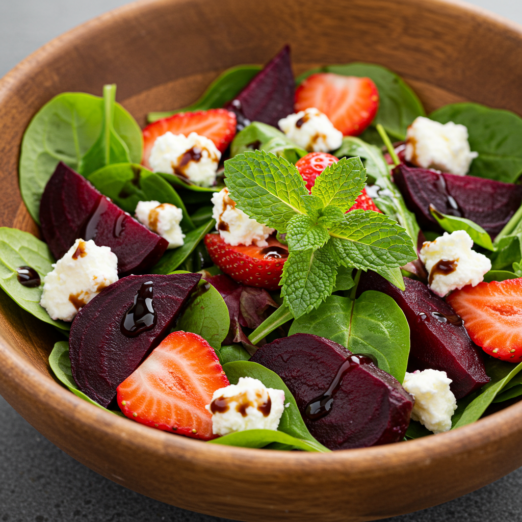 8. Strawberry & Beet Salad