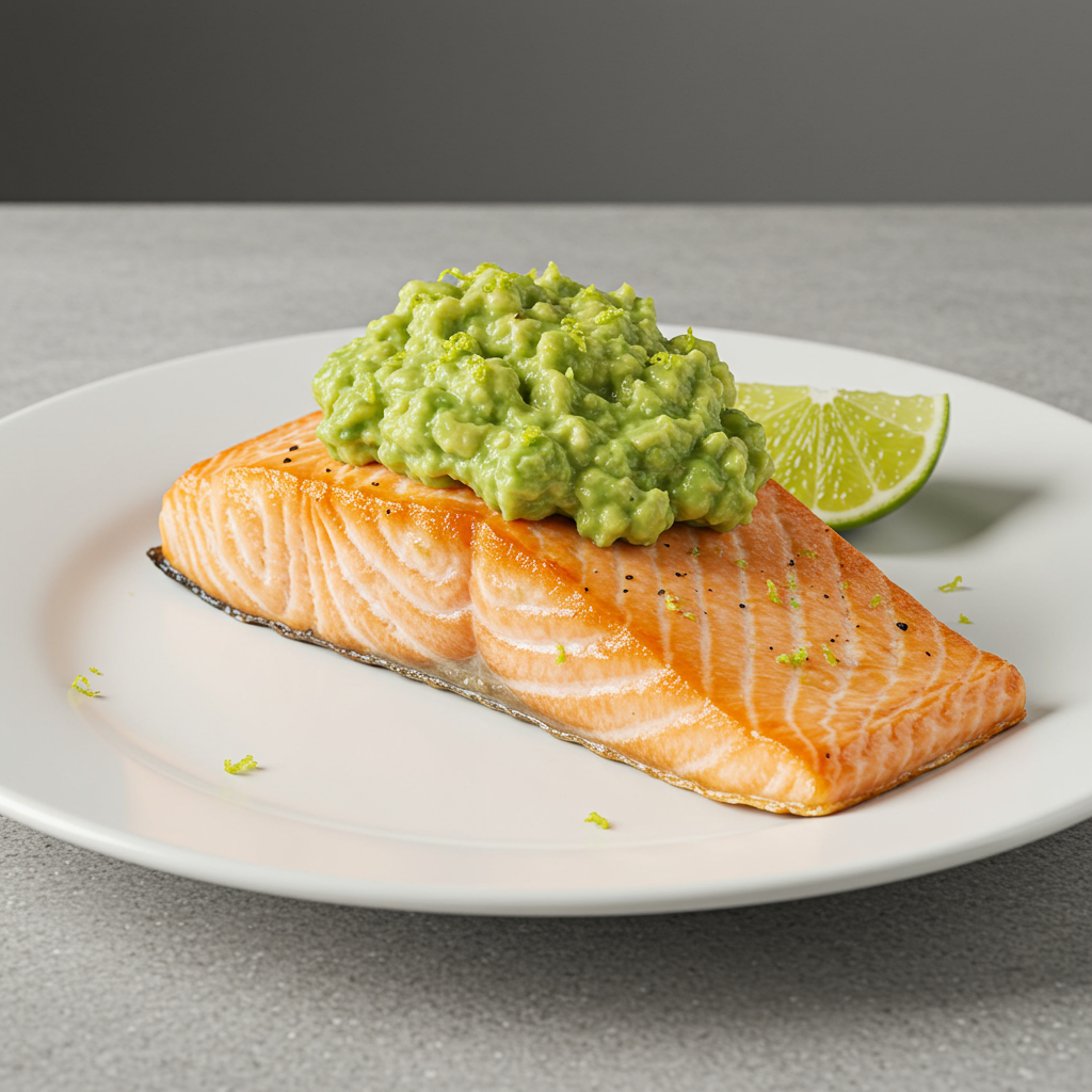 9. Maple Glazed Salmon with Almonds