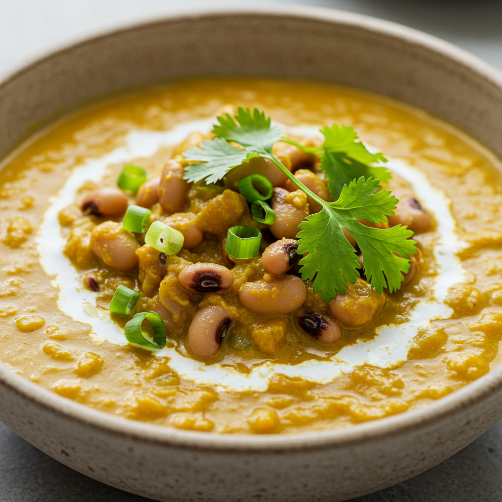 9. Coconut Black-Eyed Pea Curry