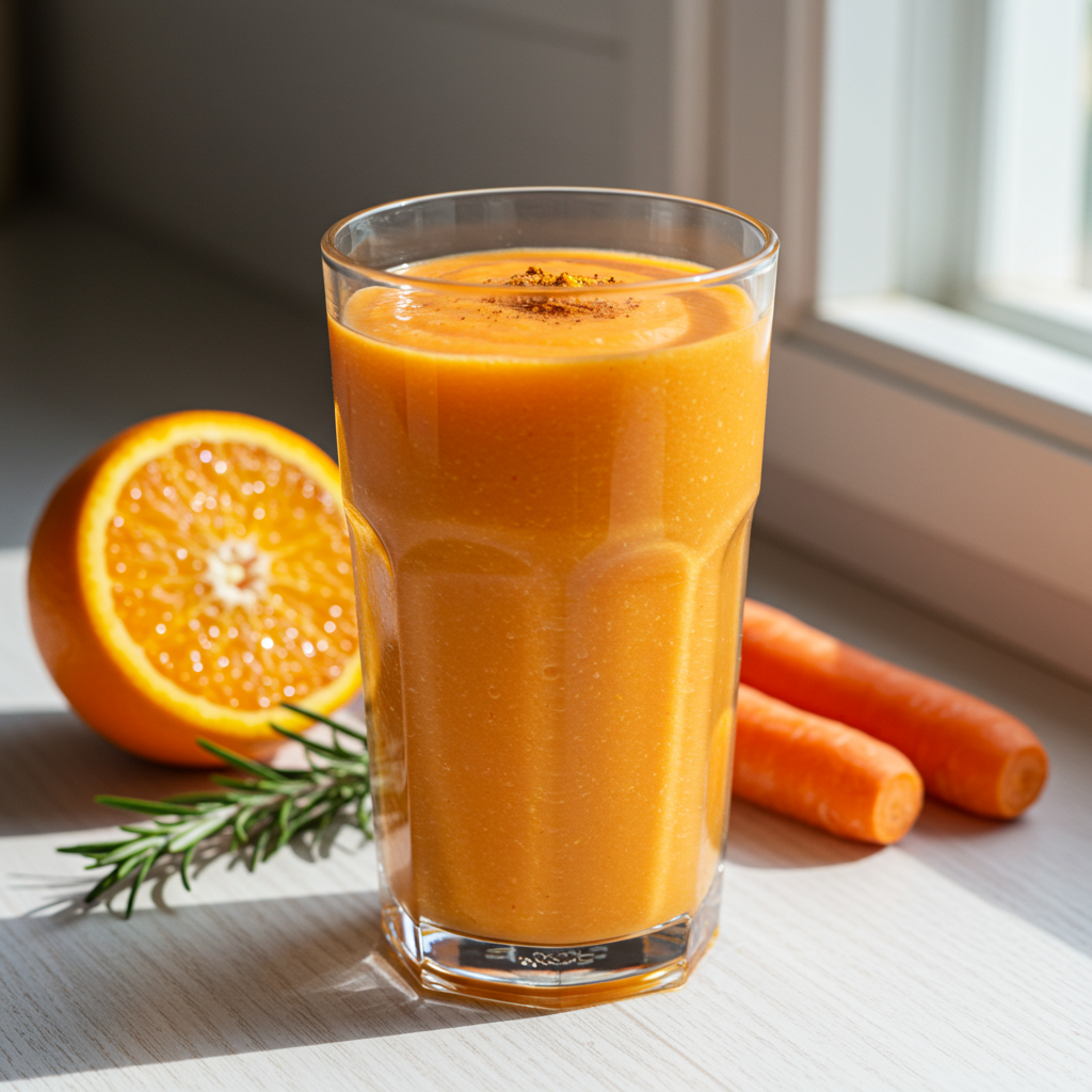 9. Immune Booster Orange Smoothie