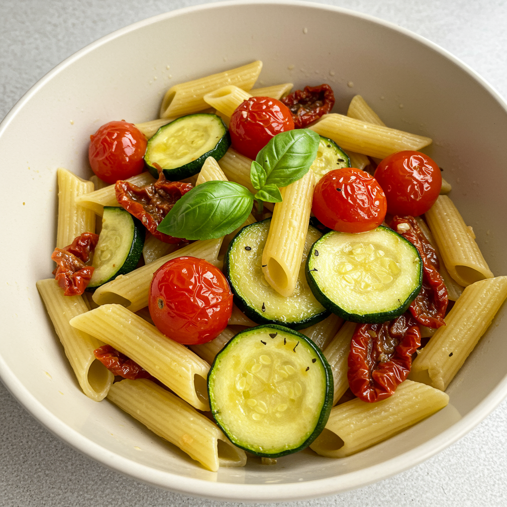 9. Italian Pasta with Summer Vegetables