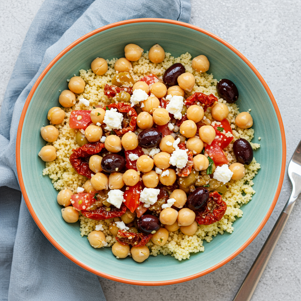 9. Mediterranean Chickpeas