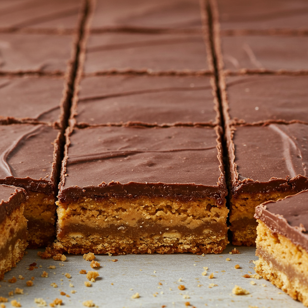 9. Peanut Butter Chocolate Bars