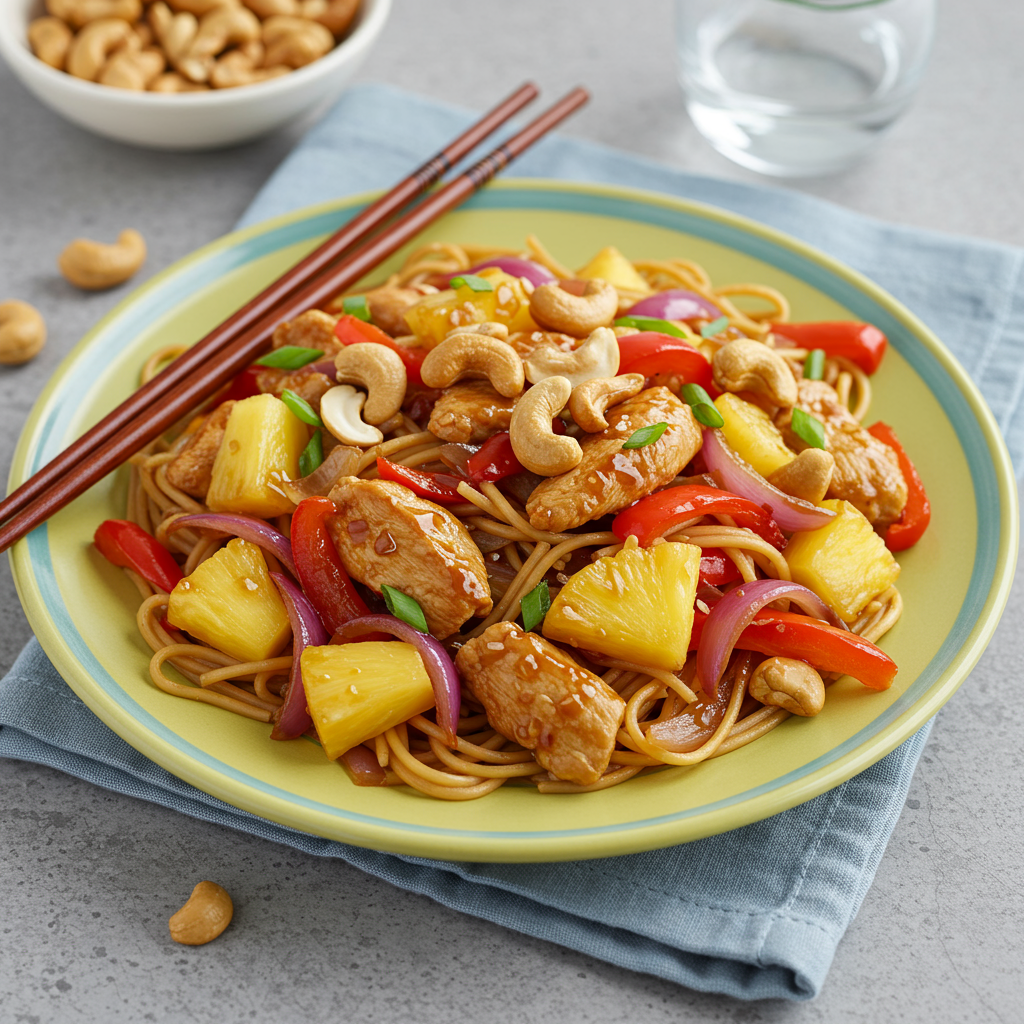 9. Sweet &amp; Spicy Pineapple Chicken Stir Fry