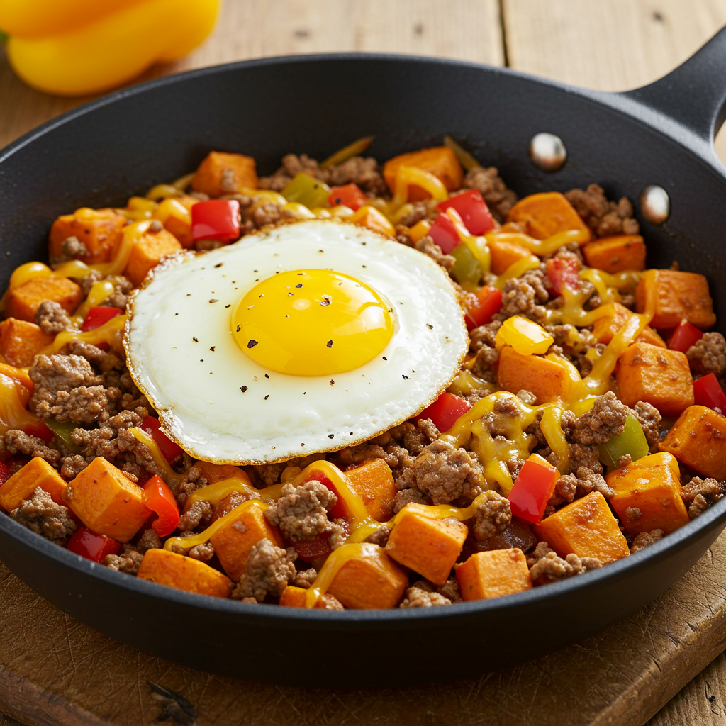9. Tex-Mex Sweet Potato Hash