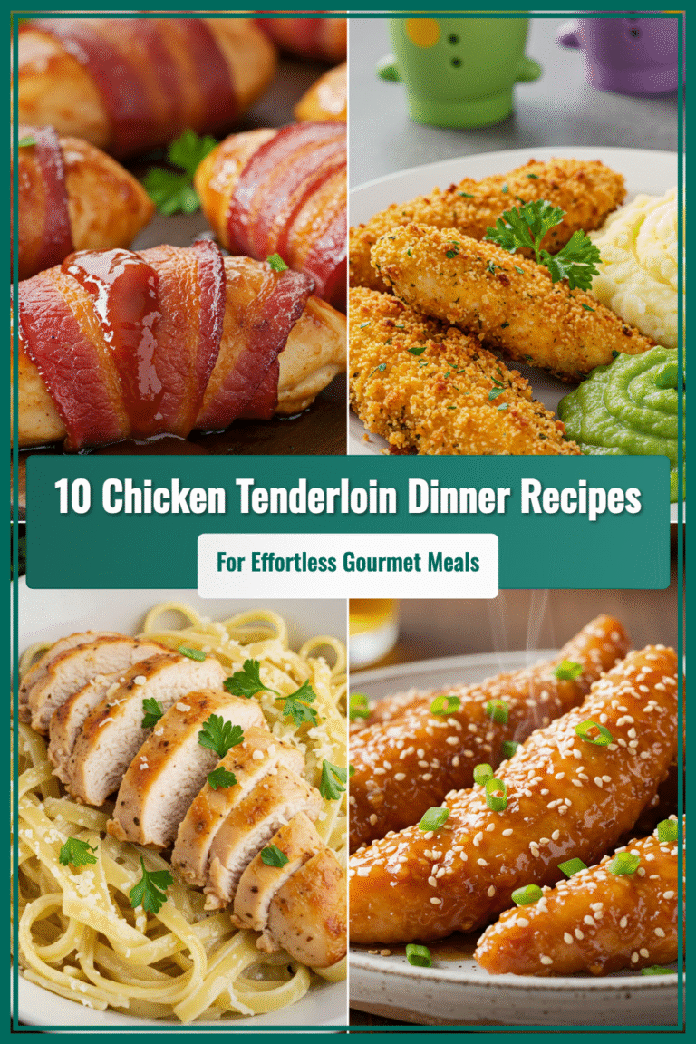 10 Chicken Tenderloin Dinner Recipes for Effortless Gourmet Meals