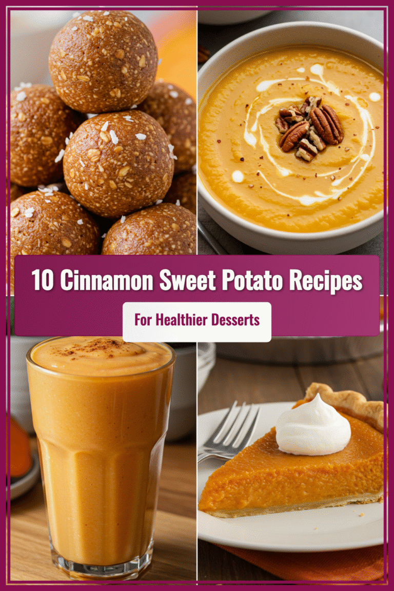 10 Irresistible Cinnamon Sweet Potato Recipes for Healthier Desserts