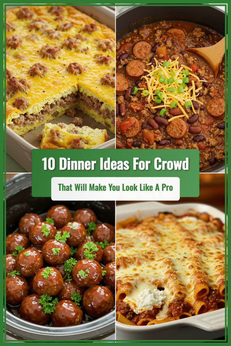 10 Dinner Ideas For Crowd That Will Make You Look Like a Pro