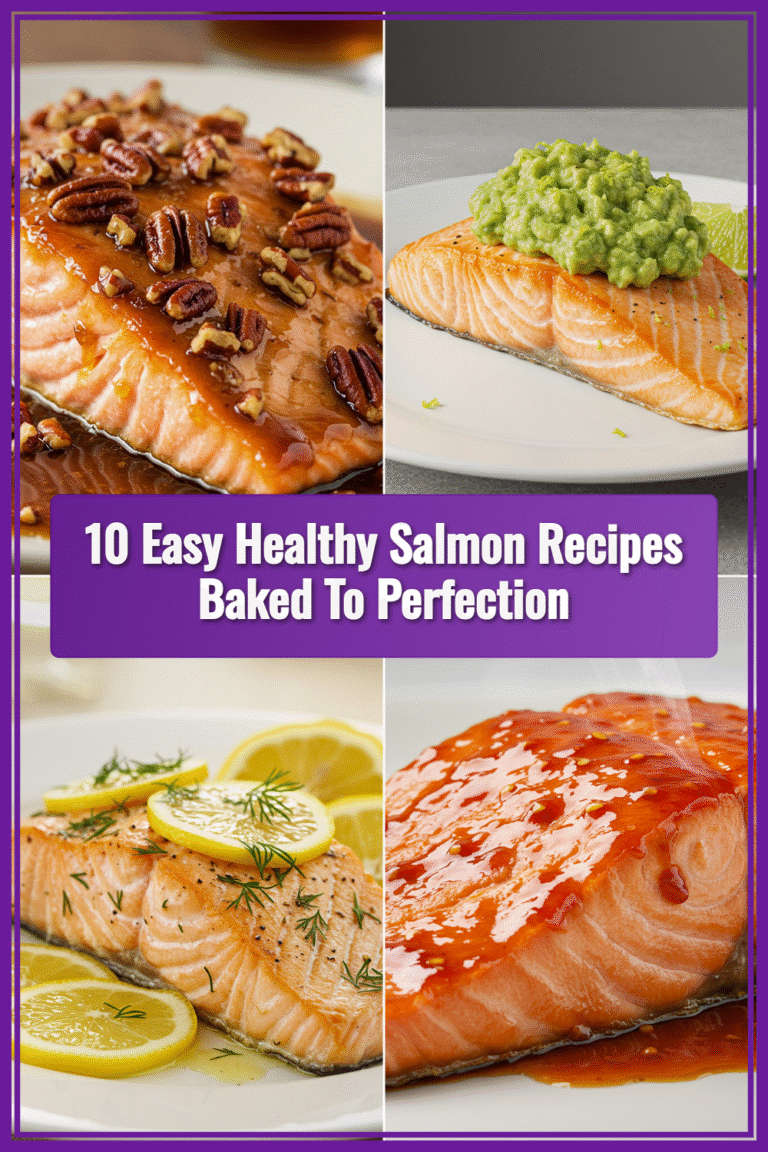 10 Easy Healthy Salmon Recipes Baked to Perfection
