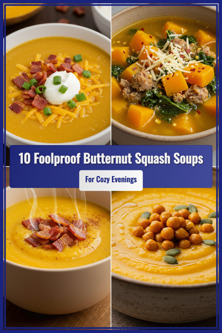 10 Butternut Squash Soup Recipes for Cozy Evenings