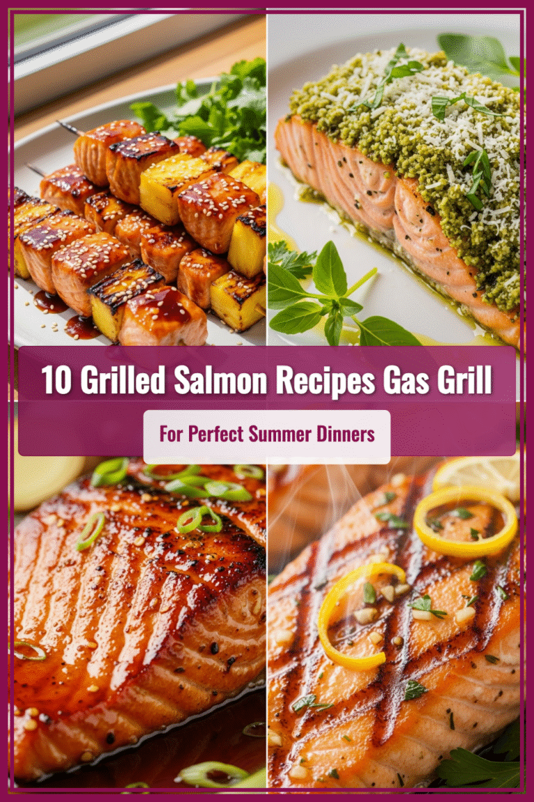 10 Grilled Salmon Recipes Gas Grill for Perfect Summer Dinners