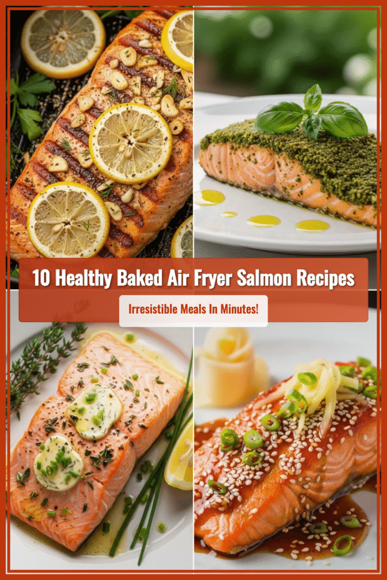 10 Healthy Baked Air Fryer Salmon Recipes: Irresistible Meals in Minutes!