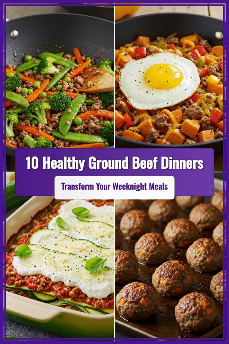 10 Healthy Ground Beef Dinner Recipes That’ll Transform Your Weeknight Meals